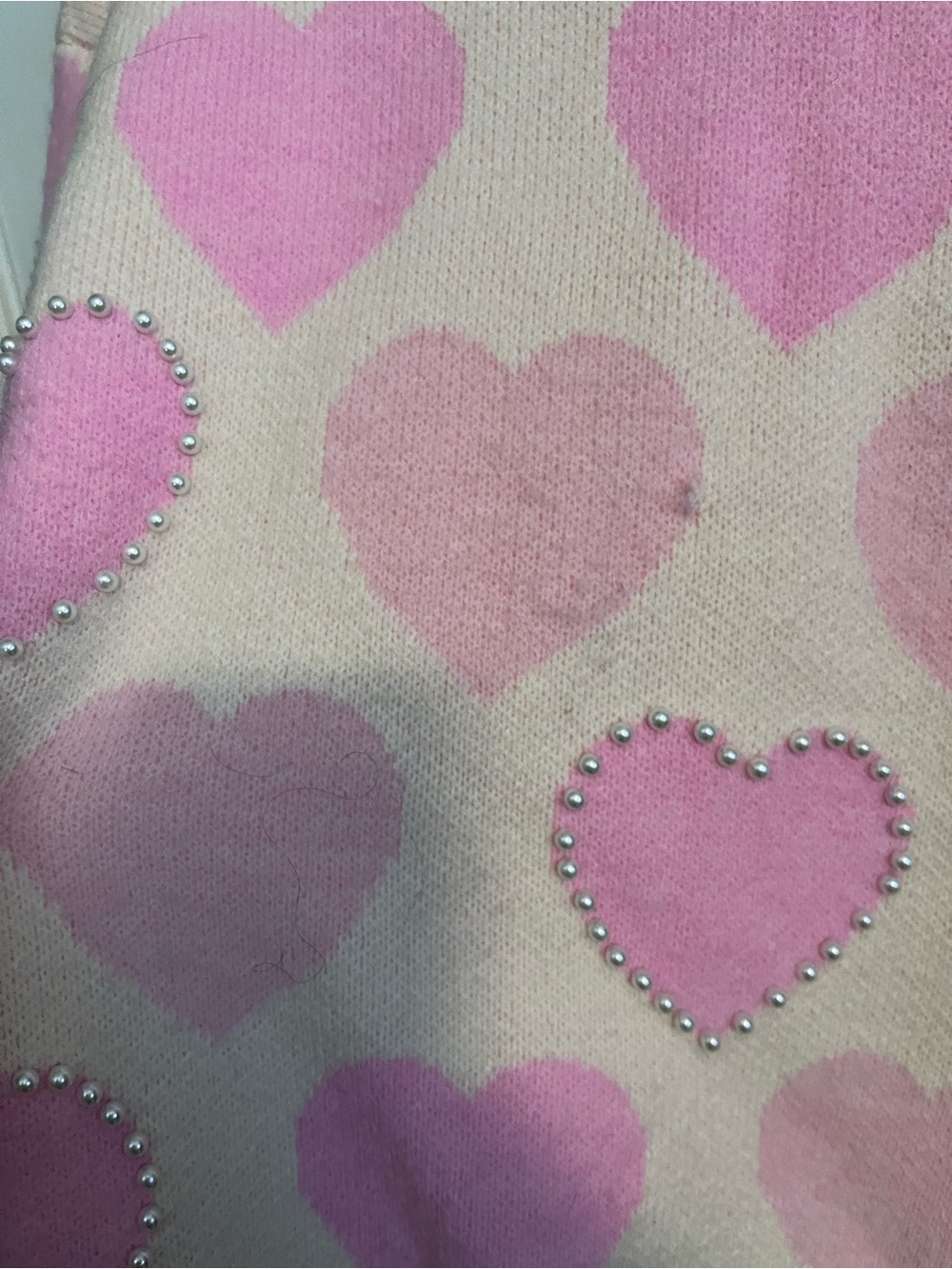 Blu Pepper Pink Heart Sweater - Picture 2 of 8